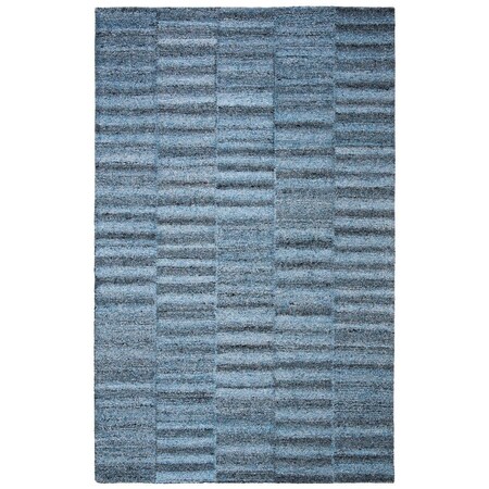 Safavieh 4 x 6 ft. Abstract 100 Percent Wool Pile Rectangle RugGrey & Charcoal ABT624F-4